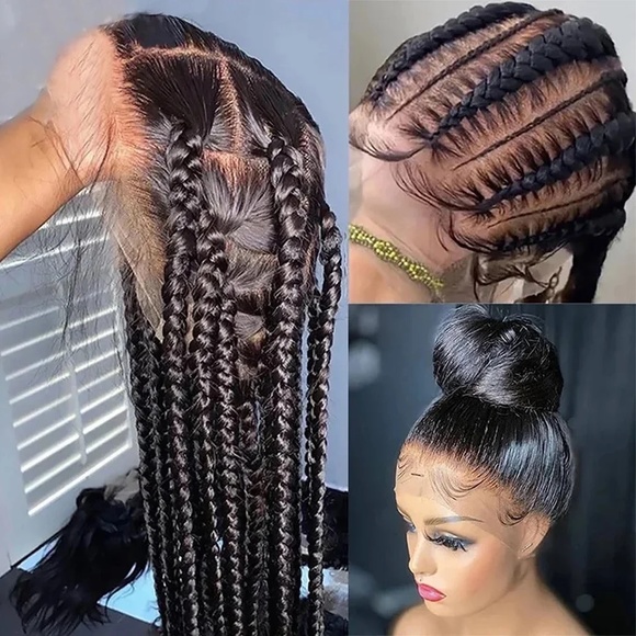 HUMAN HAIR!! Transparent full wig - Picture 3 of 3